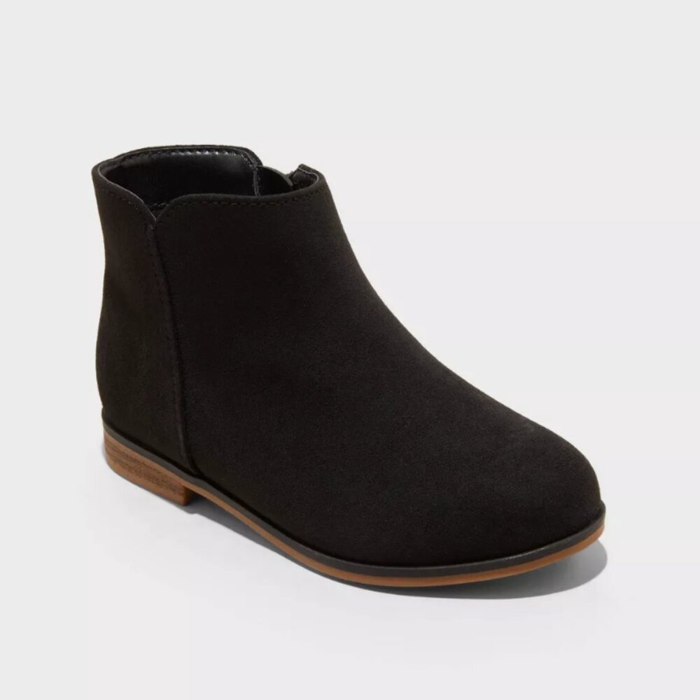 NWT Cat & Jack Black Penelope Boots, Toddler